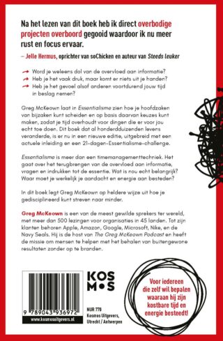 Essentialisme - achterkant