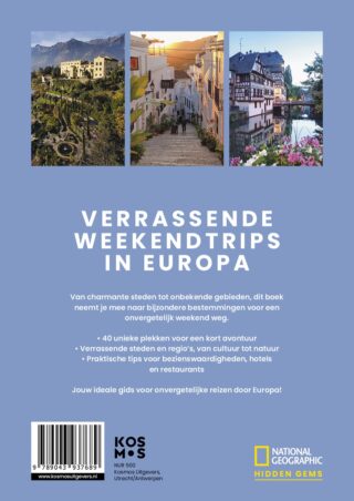 Weekend Escapes - 40 unieke stedentrips in Europa - achterkant
