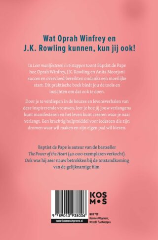 Leer manifesteren in 6 stappen - achterkant