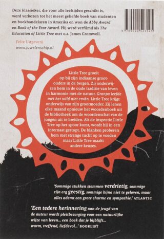 De levenslessen van Little Tree - achterkant