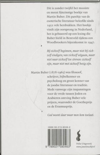 De weg van de mens - achterkant