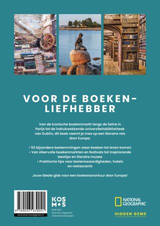 Book Lovers Escapes - 53 Europese bestemmingen voor een literaire reis - achterkant