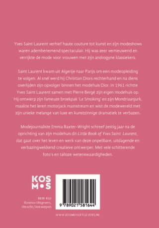 Little Book of Yves Saint Laurent - achterkant