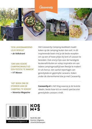 Caravanity - Camping kookboek - achterkant