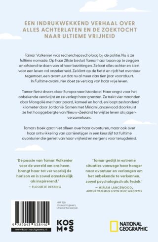 National Geographic - Fulltime Avonturier - achterkant