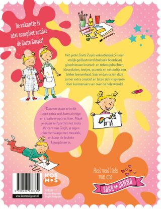 Het grote Zoete Zusjes vakantieboek 5 - achterkant