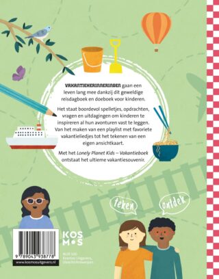 Lonely Planet Kids Vakantieboek - achterkant