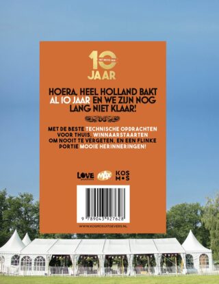 Het beste van 10 jaar Heel Holland Bakt - achterkant