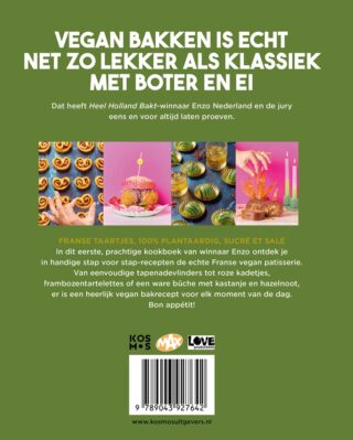 Heel Holland bakt vegan - achterkant
