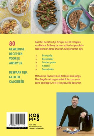 Bored of Lunch - Het gezonde airfryer boek - achterkant