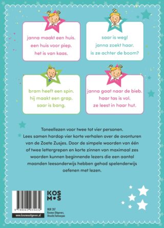 Samen lezen met de Zoete Zusjes 2 - achterkant