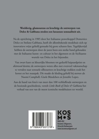 Little Book of Dolce & Gabbana - achterkant