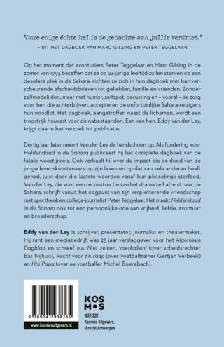 Heldendaad in de Sahara - achterkant