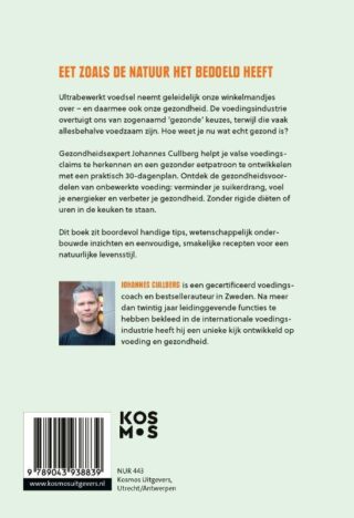 Gezonder in 30 dagen door onbewerkt voedsel - achterkant