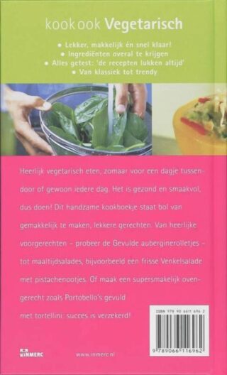 Kook ook Vegetarisch - achterkant