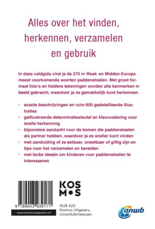 ANWB Paddenstoelengids - achterkant