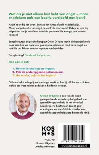Addicted to anxiety - Nederlandse editie - achterkant