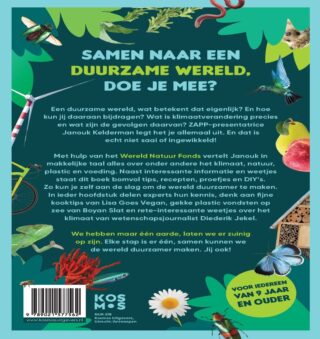 Janouk zoekt een duurzame wereld - achterkant