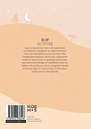 WeAreTravellers - Reisdagboek - achterkant