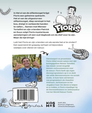 Het ei van de olifantsvogel - achterkant