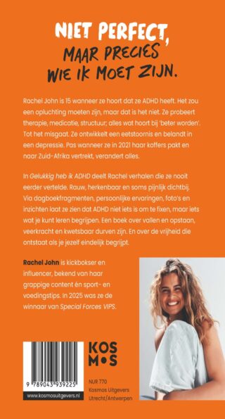 Gelukkig heb ik ADHD - achterkant