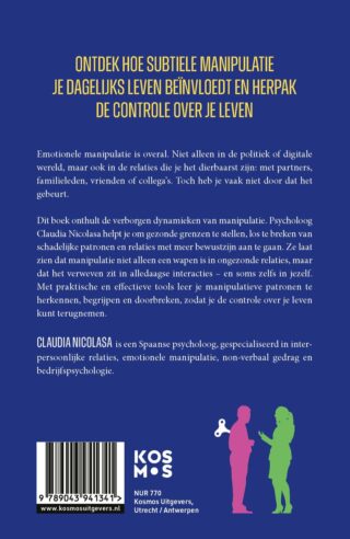 Het is manipulatie en je hebt het niet eens door - achterkant