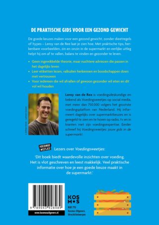 Voedinsgweetjes-De praktische gids voor een gezond gewicht - achterkant