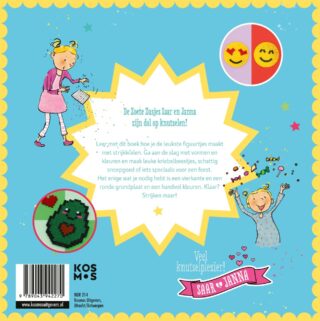 Knutselen met de Zoete Zusjes - strijkkralen - achterkant