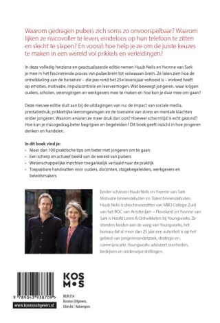 Puberbrein binnenstebuiten - achterkant