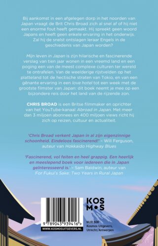 Mijn leven in Japan - achterkant