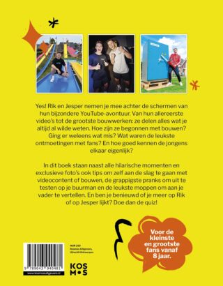 Het officiële Glowmovies boek - achterkant