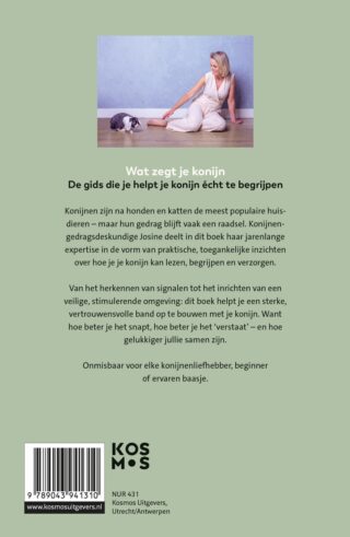 Wat zegt je konijn - achterkant