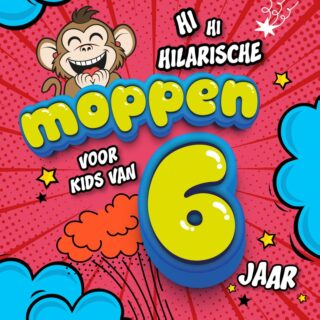 Hilarische moppen voor kids van 6 jaar - cover