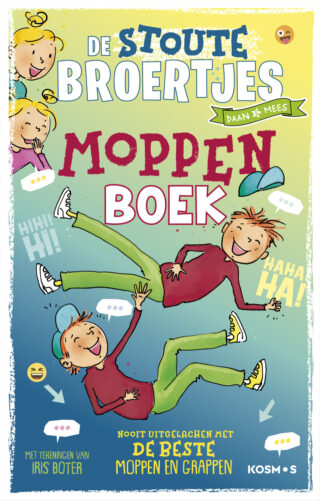 De stoute broertjes moppenboek - cover