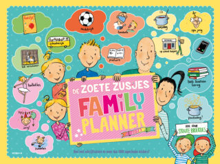 De Zoete Zusjes family planner 2027 - cover
