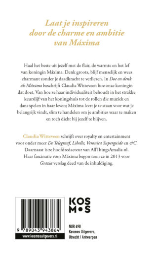 Doe en denk als Máxima - achterkant