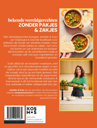 Wereldgerechten - Voedzaam en Snel - achterkant