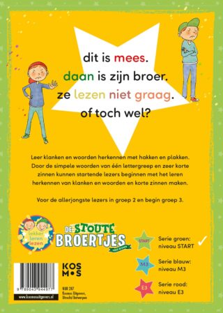 Ik lees niet - achterkant