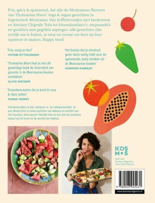 Vegetarisch Mexicaans - achterkant