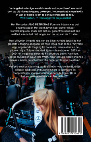 Inside Mercedes F1 - achterkant