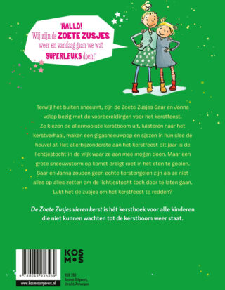 De Zoete Zusjes vieren kerst - achterkant