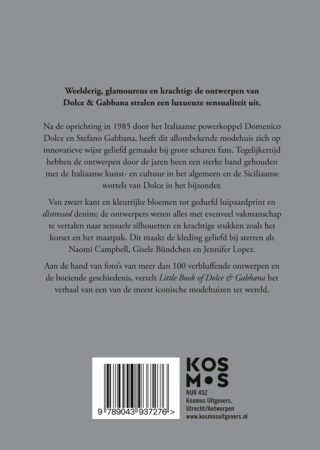 Little Book of Dolce & Gabbana - achterkant