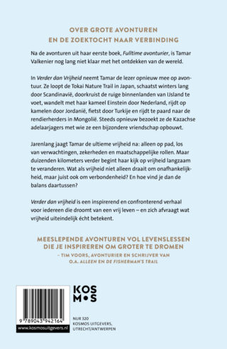 Verder dan vrijheid - achterkant