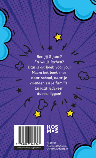 Hilarische moppen voor kids van 8 jaar - achterkant