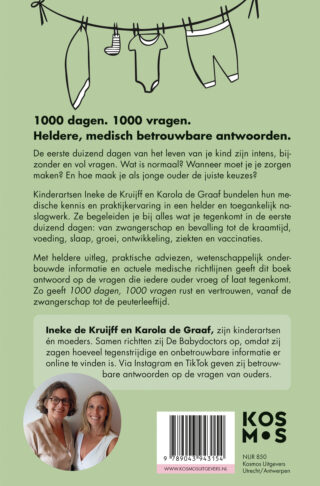 1000 dagen, 1000 vragen - achterkant