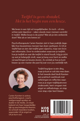 Uit je twijfel: de kunst van het kiezen - achterkant