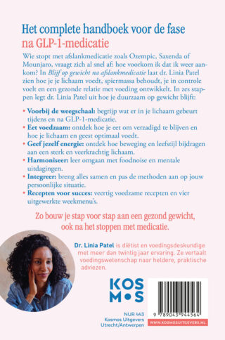 Blijf op gewicht na afslankmedicatie - achterkant