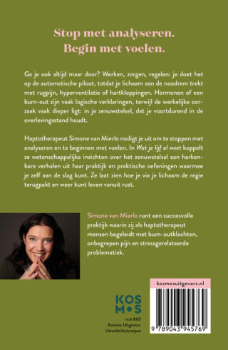 Wat je lijf al weet - achterkant