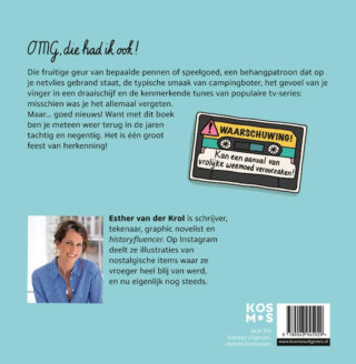 Dingen die ik vroeger had waar ik heel blij van werd - achterkant